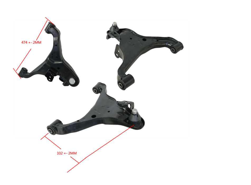 Sterling Parts Front Lower Control Arm for Nissan Navara D40 (07/2005-04/2015) [Left] 6 Speed Manual