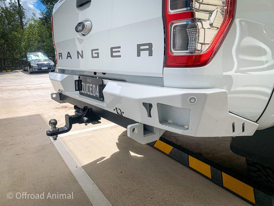 Rear Bumper and Tow Bar, Ford Ranger PX (2011-on,) Mazda BT50 (2011- 2020)
