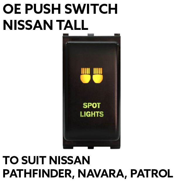 THUNDER Nissan Tall Type Push Switch for Light Bar