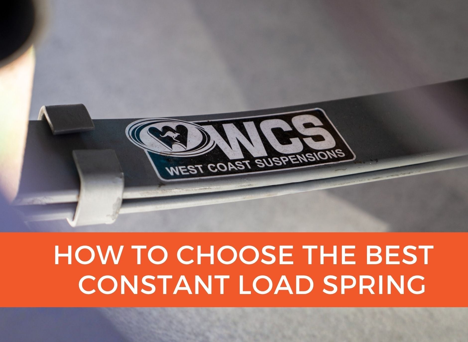 How to Choose the Best Constant Load Spring Weight for Your 4x4 ...