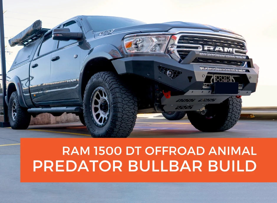 Ram 1500 DT Offroad Animal Predator Bullbar Build