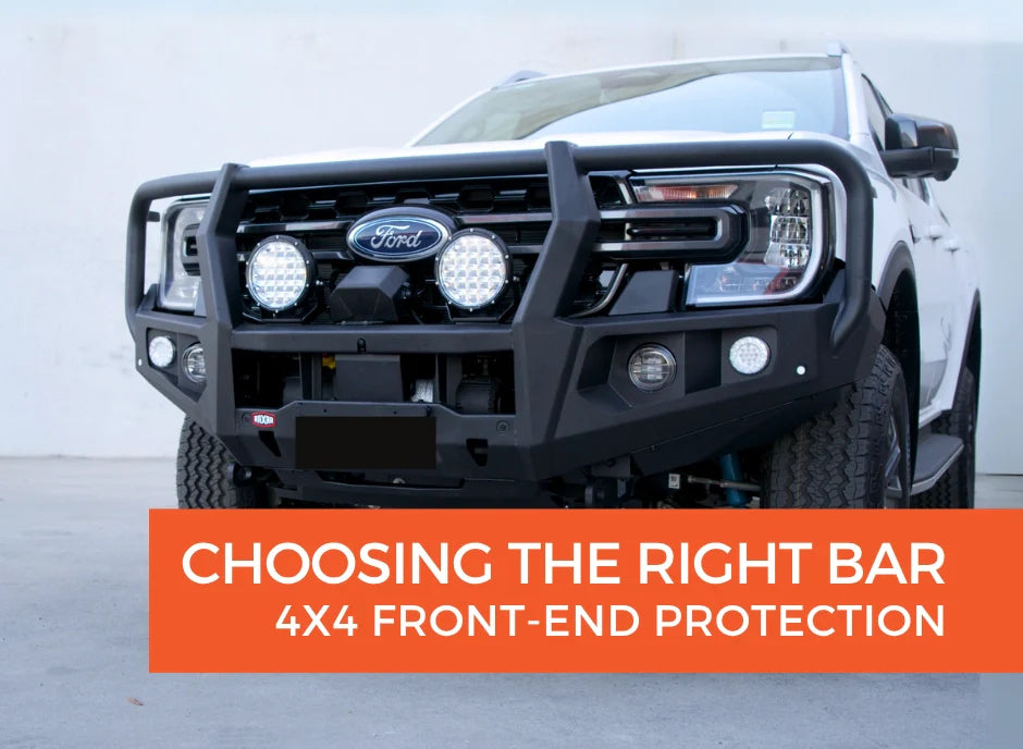 Choosing the right front-end protection for your 4x4