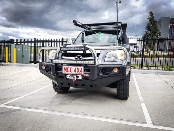 MCC 4x4 Falcon Bullbar for Mazda BT50 UN (2006-2011) [Black + Steel]