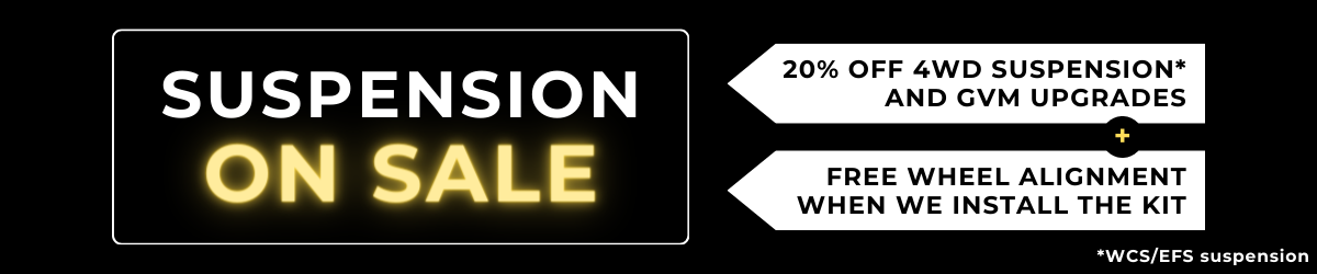 20% Off 4WD Suspension
