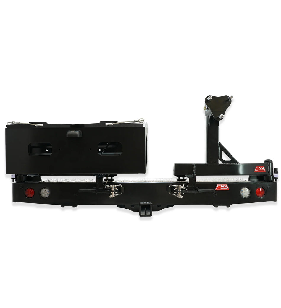 MCC 4x4 Double Jerry Can Rear Wheel Carrier for Toyota Prado 250 Series (2025 on)