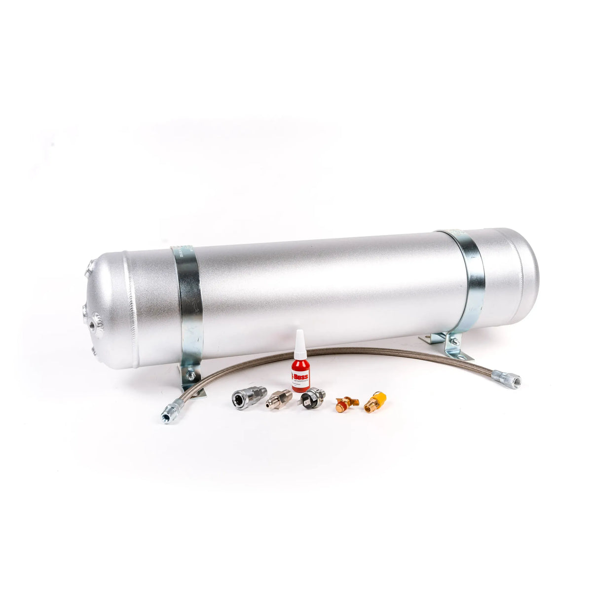 Aluminium Air Tank 5 Gallon 5 Port Complete with Fittings - Boss Air Suspension