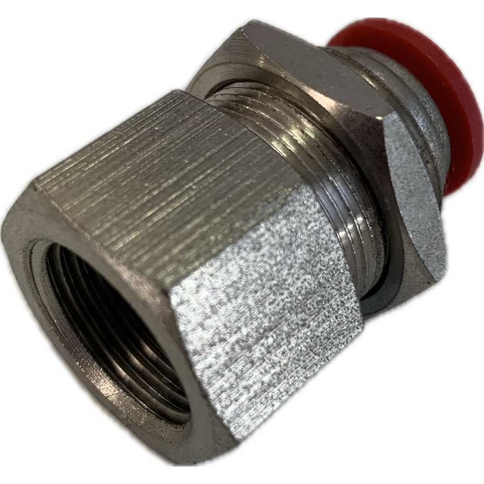 BULKHEAD FITTING 3/8-3/8 - Boss Air Suspension