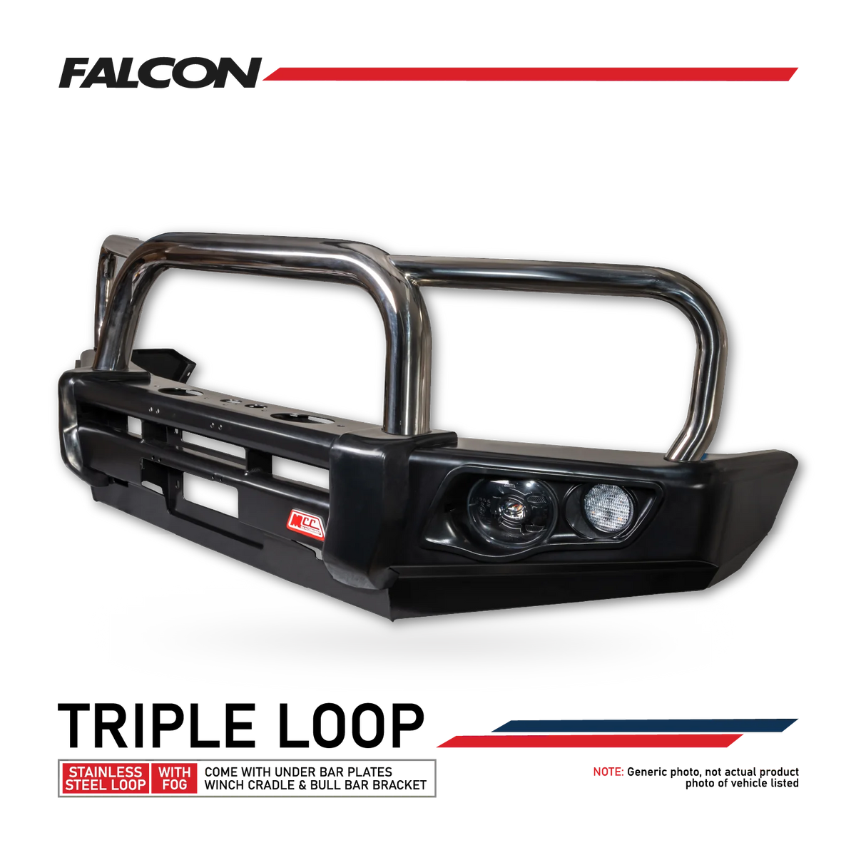 MCC 4x4 Falcon Bullbar for JAC T9 (2025 on)