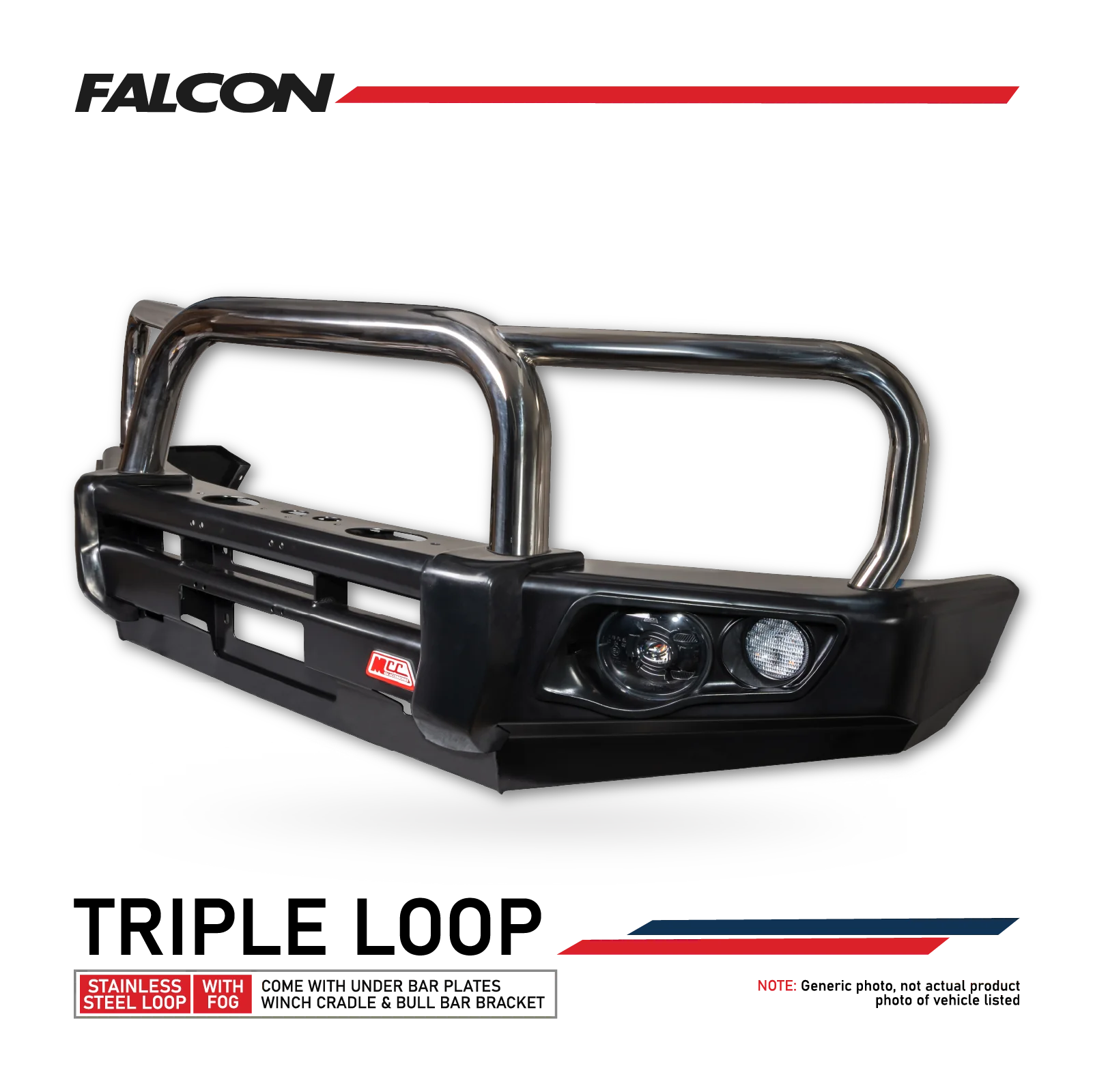 MCC 4x4 Falcon Bullbar for JAC T9 (2025 on)