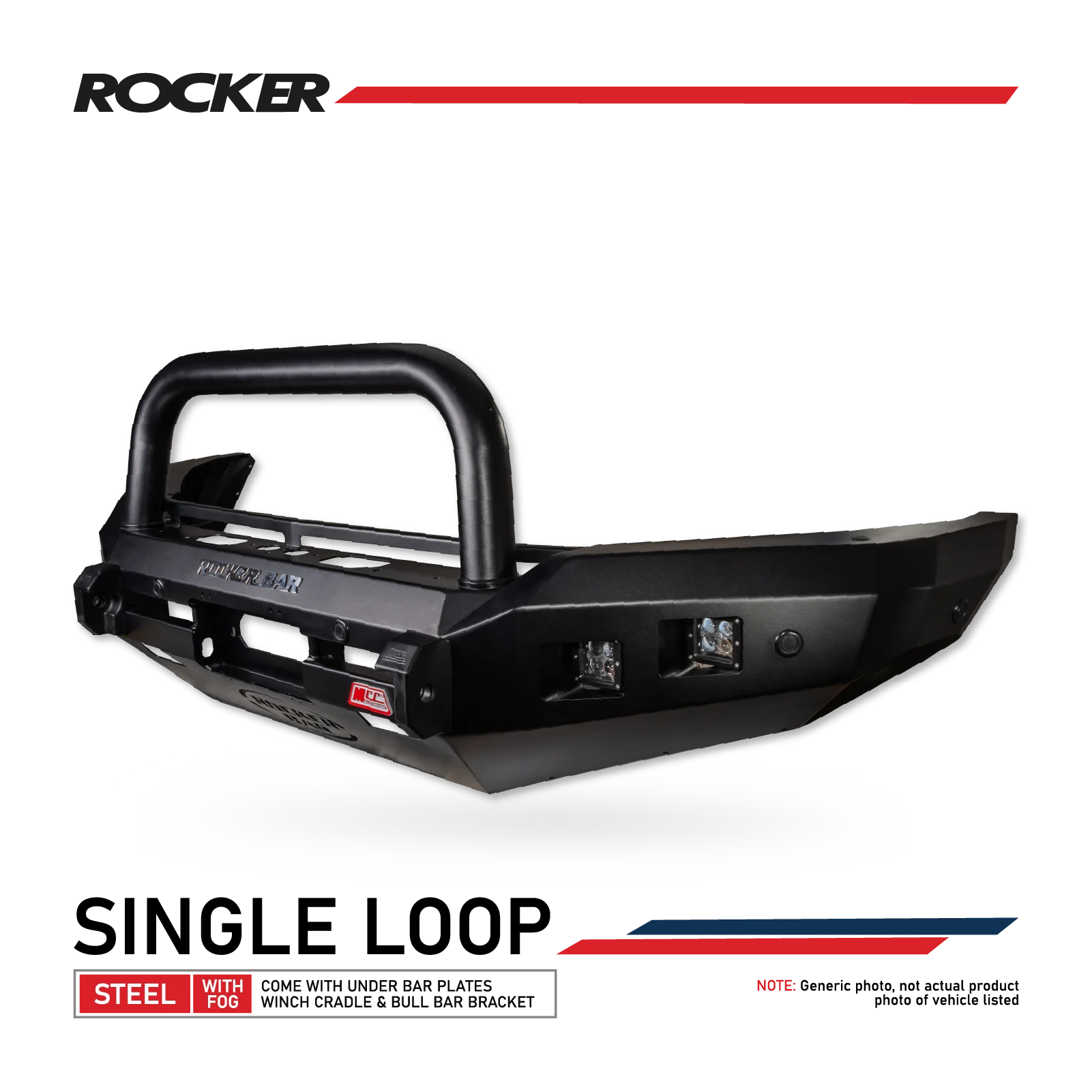 MCC 4x4 Rocker Bullbar for JAC T9 (2025 on)