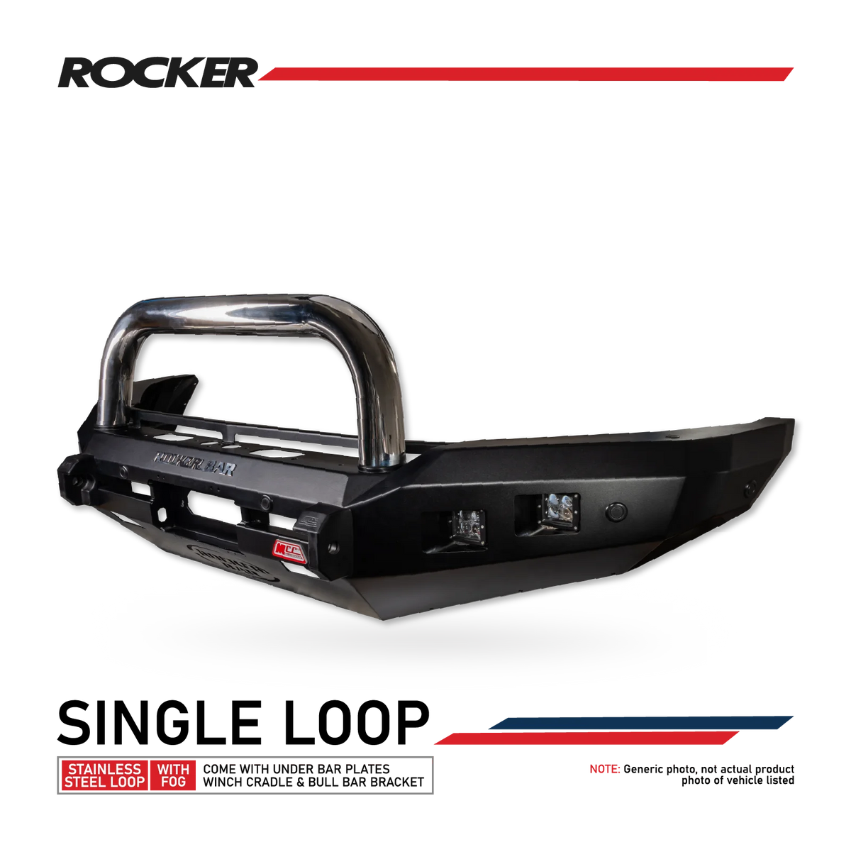 MCC 4x4 Rocker Bullbar for JAC T9 (2025 on)