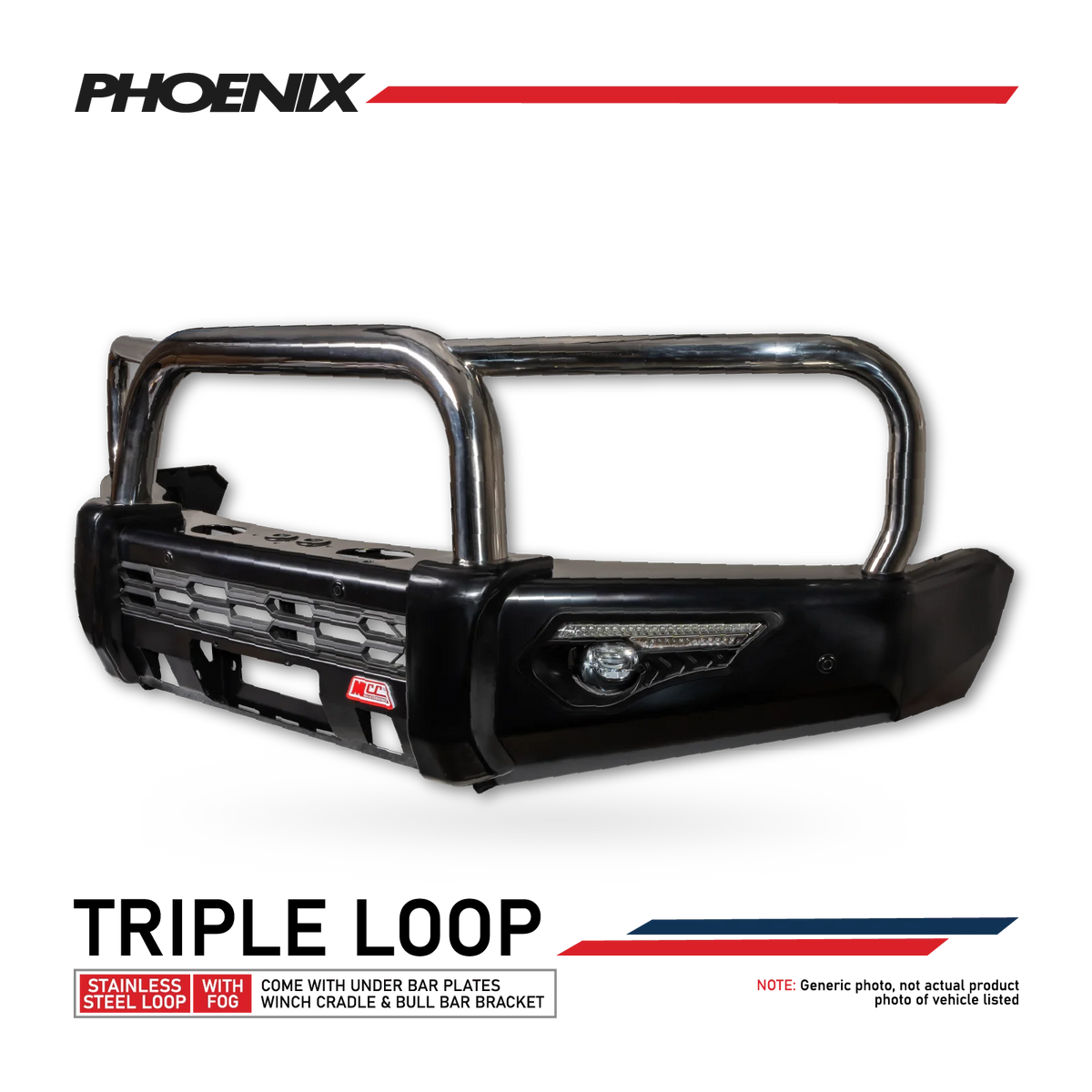 MCC 4x4 Phoenix Bullbar for JAC T9 (2025 on)