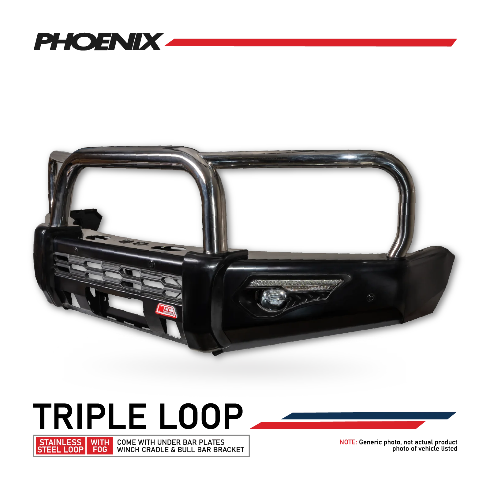 MCC 4x4 Phoenix Bullbar for JAC T9 (2025 on)