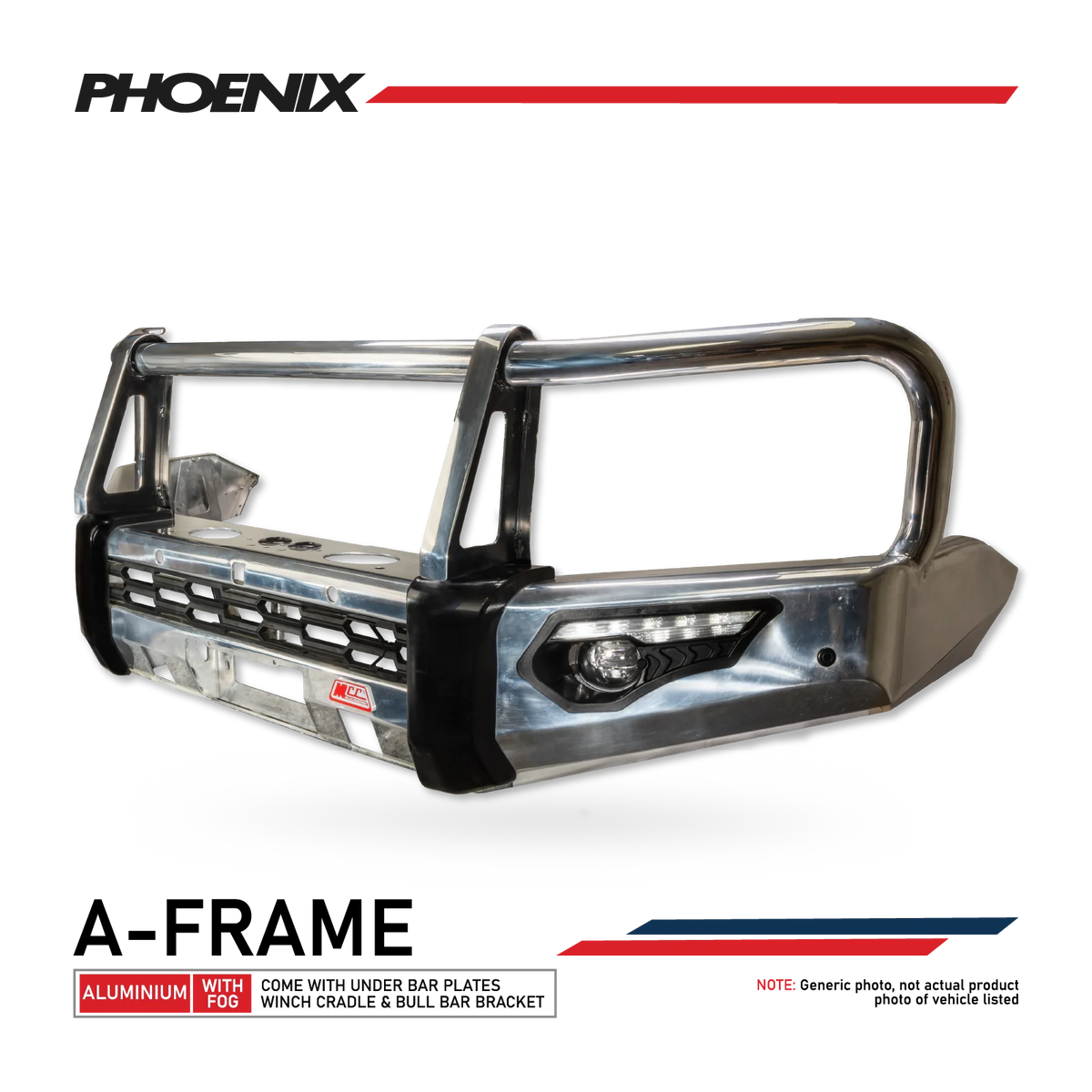 MCC 4x4 Phoenix Bullbar for JAC T9 (2025 on)