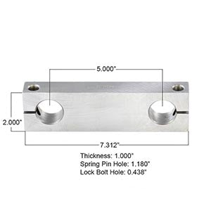 WCS Swinging Shackle for Western Star 4900 & 5900