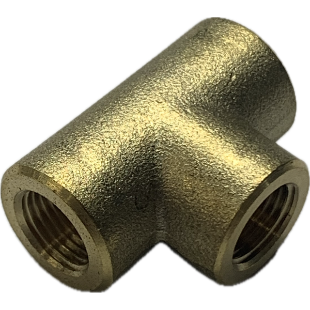 1/8 npt FFF brass T - Boss Air Suspension