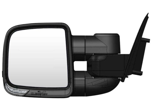 Clearview Accessories Compact Towing Mirrors for GWM Cannon (MY21-MY25)