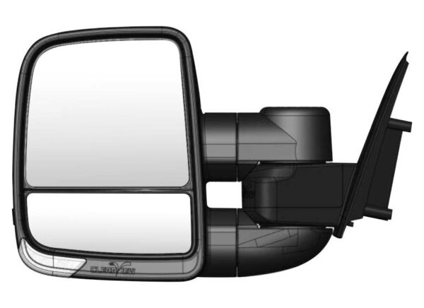 Clearview Accessories Next Gen Towing Mirrors for GWM Cannon (MY21-MY25)
