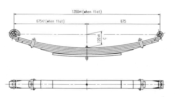 WCS Multileaf Spring for Isuzu FSS (Front)