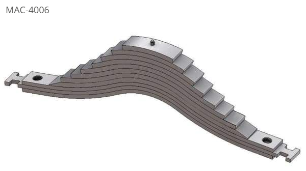 WCS Multileaf Spring (Heavy Weight) 55" for Mack Camelback Drive Suspension (Drive)