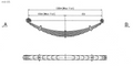 WCS Multileaf Spring for Mitsubishi FK415/418/617 [Front]