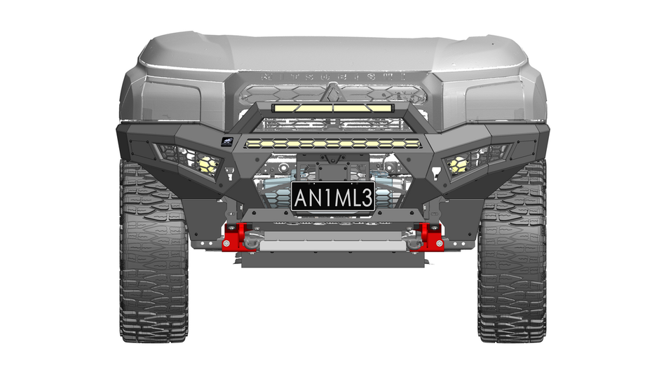 Offroad Animal Predator Bullbar for Mitsubishi Triton MV (2024 on)