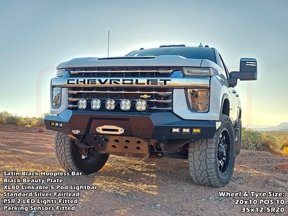 Chevrolet Silverado 2020-2023 2500-3500 Khaos Hoopless Bumper