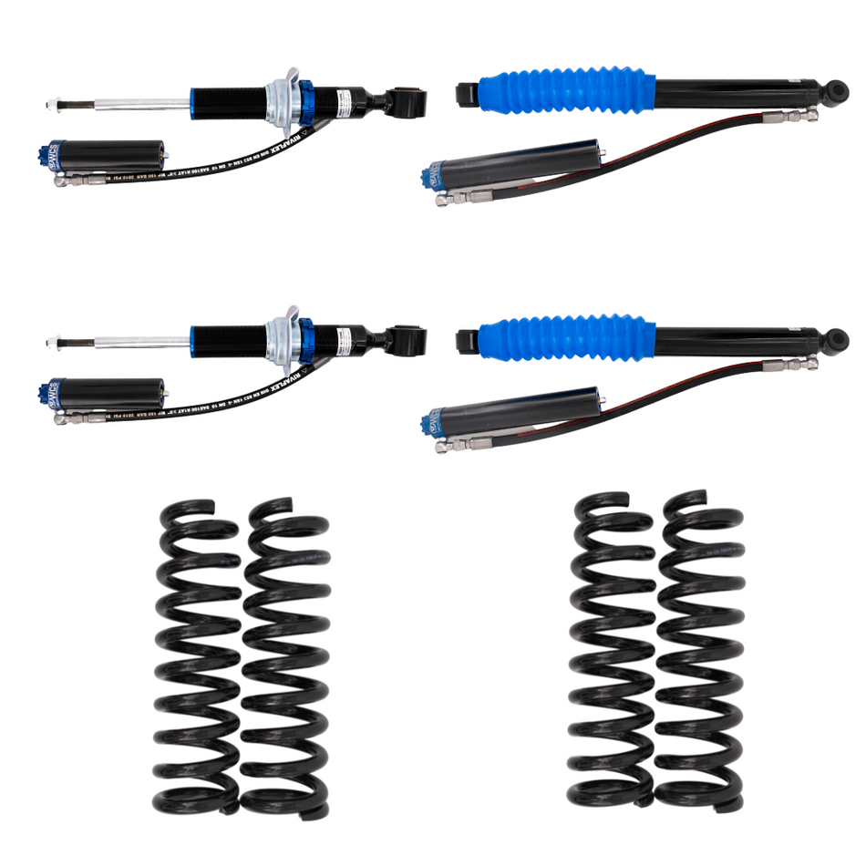 West Coast Suspensions 2" Remote Res Lift Kit for Nissan Patrol GU Y61 Wagon