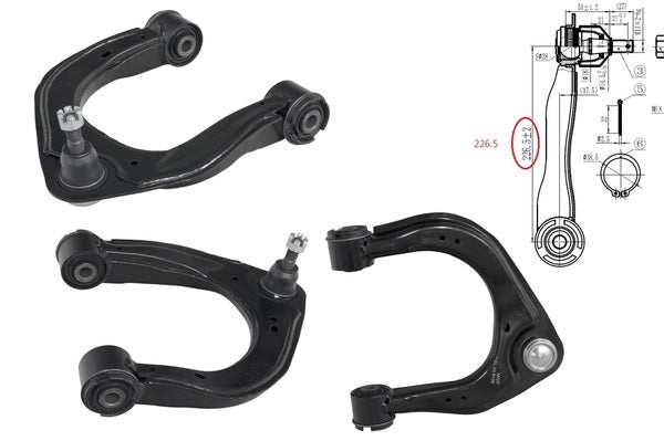 Sterling Parts Control Arm for Ford Ranger PX Series 2/3 (06/2015-12/2022)