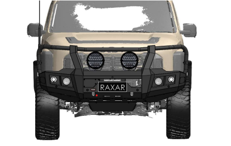 RAXAR 4x4 Looped Bullbar for KIA Tasman – XLINE, X-PRO (2025 on)