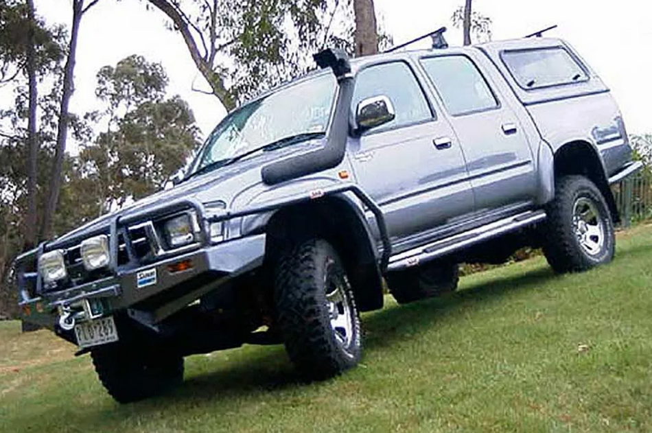 Safari 4x4 Snorkel for the Toyota Hilux 167 Series (12/1997-03/2005) 3.0L Diesel 1KZ-TE