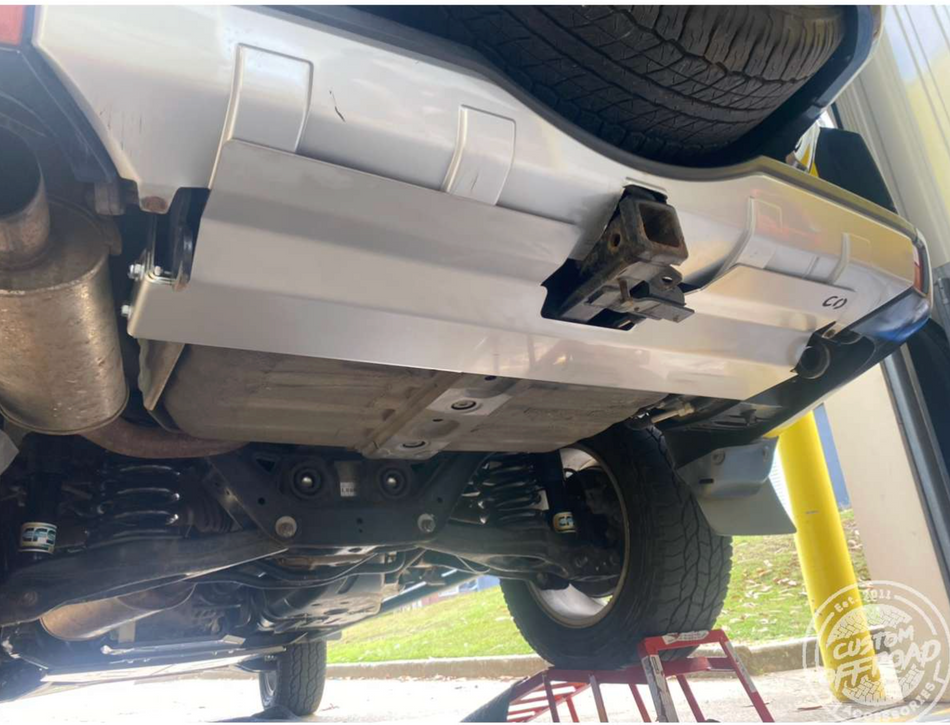 Custom Offroad Bash Plates for Mitsubishi Pajero NS to NX (Rear Bumper Guard)