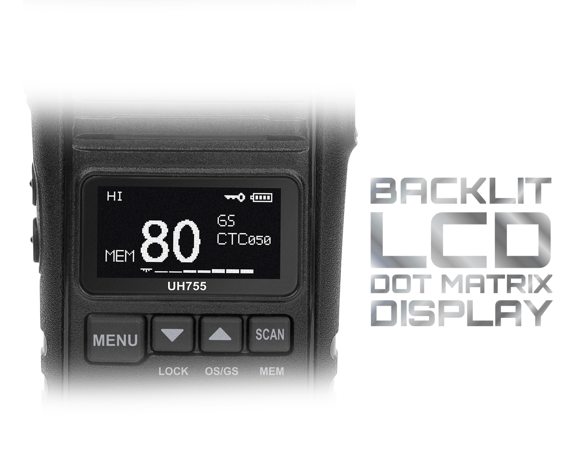 Uniden UH755-2DLX contents