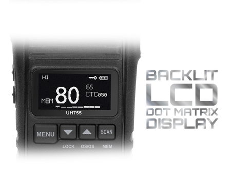 Uniden UH755-2DLX contents