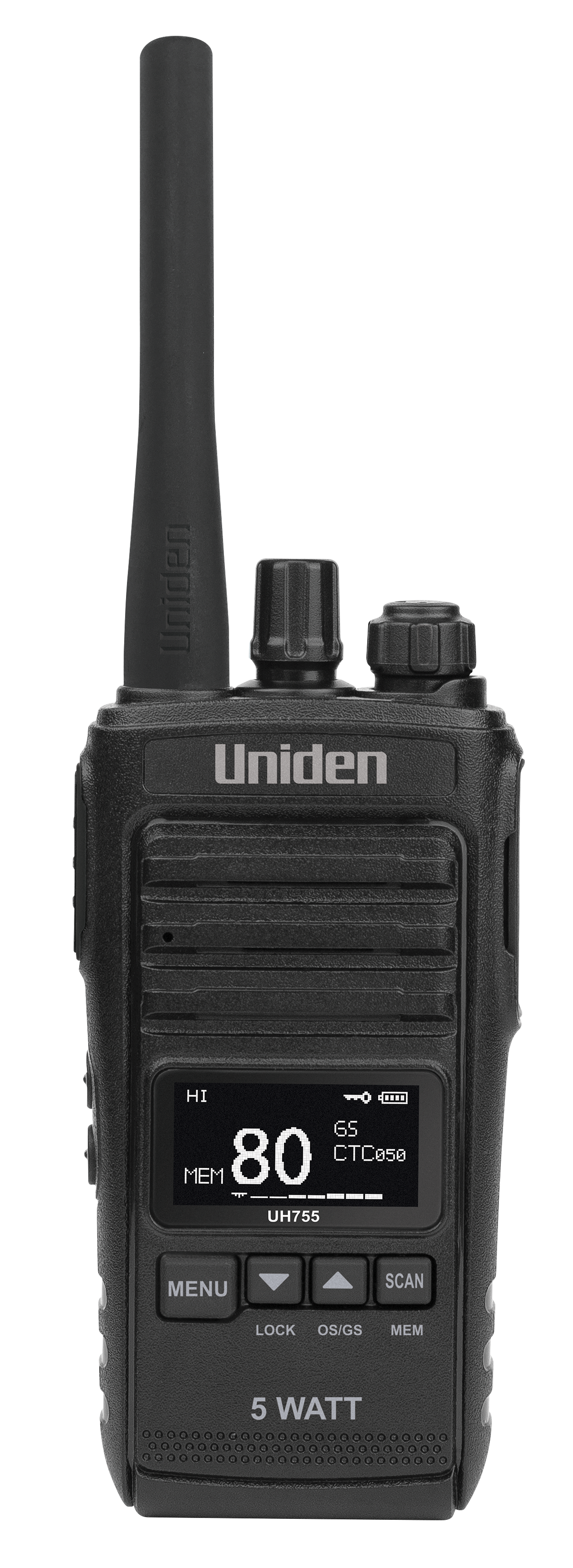Uniden UH755 5 Watt UHF Handheld Radio