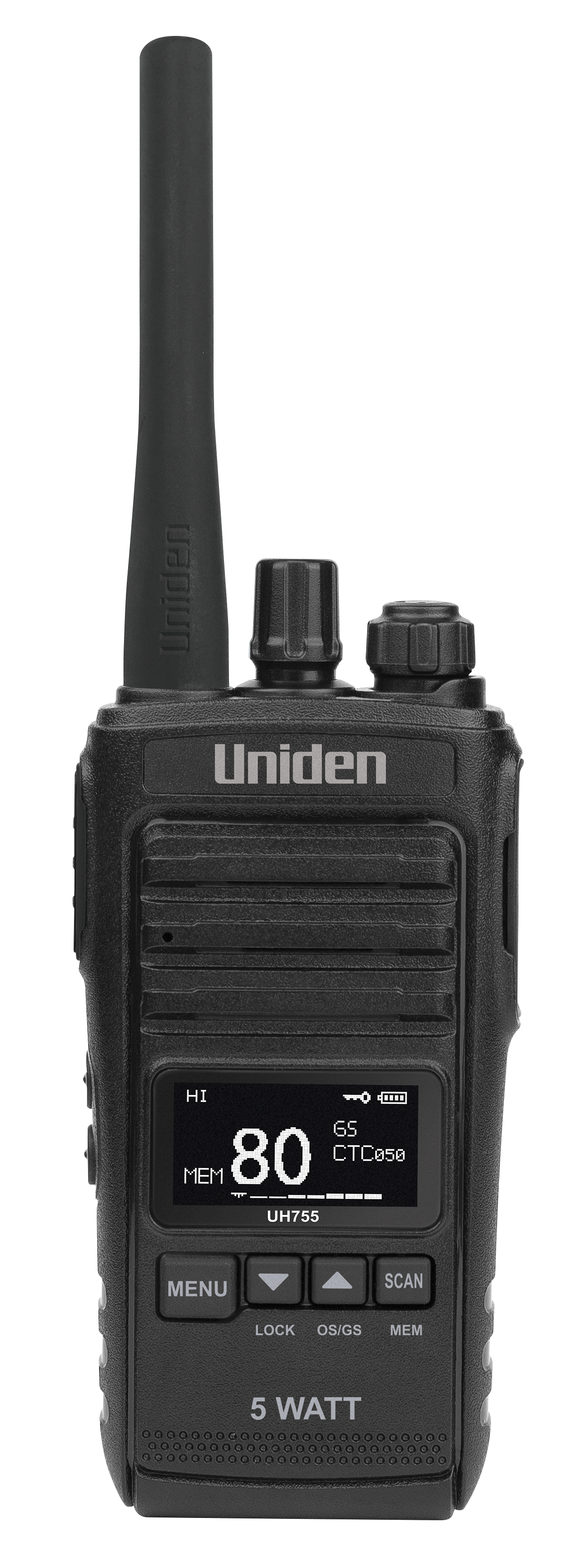 Uniden UH755 5 Watt UHF Handheld Radio
