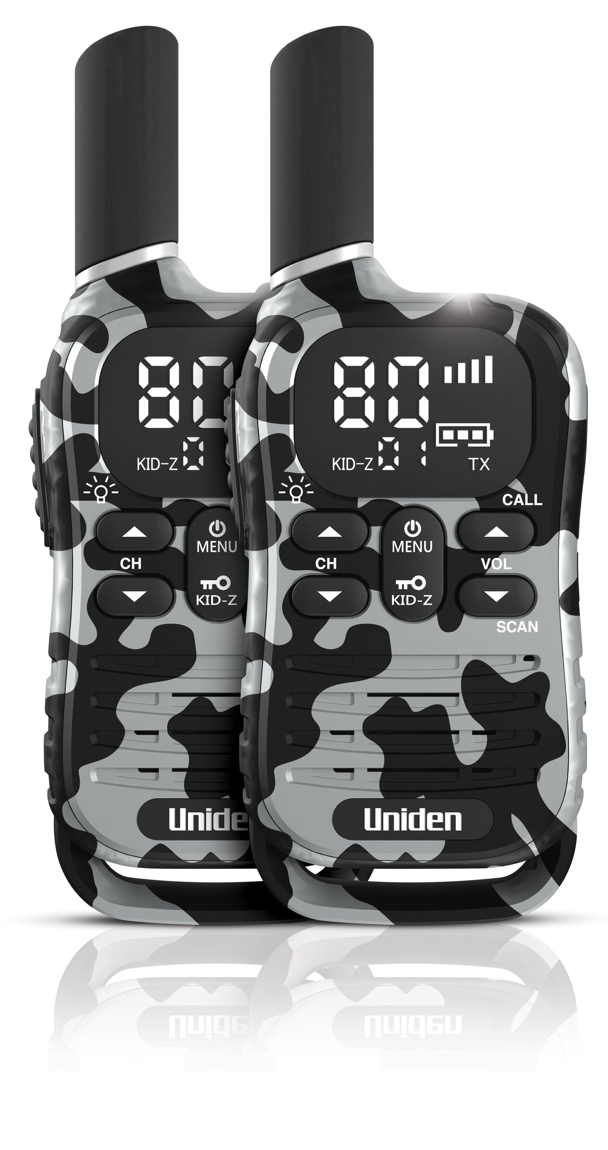 Uniden UH45-2 MAX UHF Handheld Radio Twin Pack