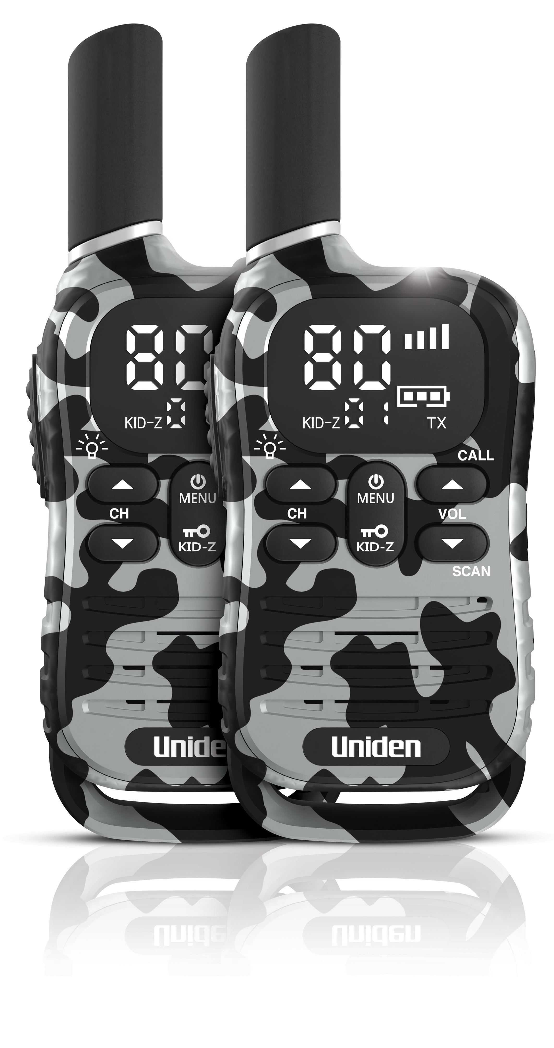 Uniden UH45-2 MAX UHF Handheld Radio Twin Pack