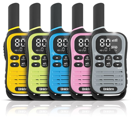 Uniden UH45-5 MAX UHF Handheld Radio Five Pack