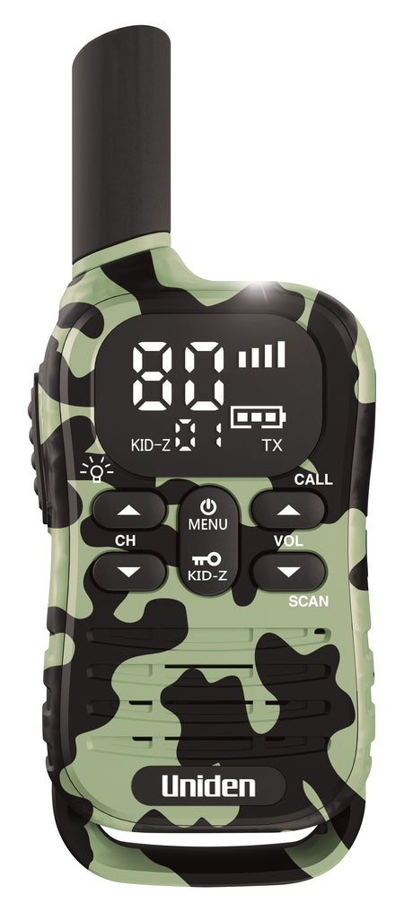 Uniden UH45 CG MAX UHF Handheld Radio in camo green