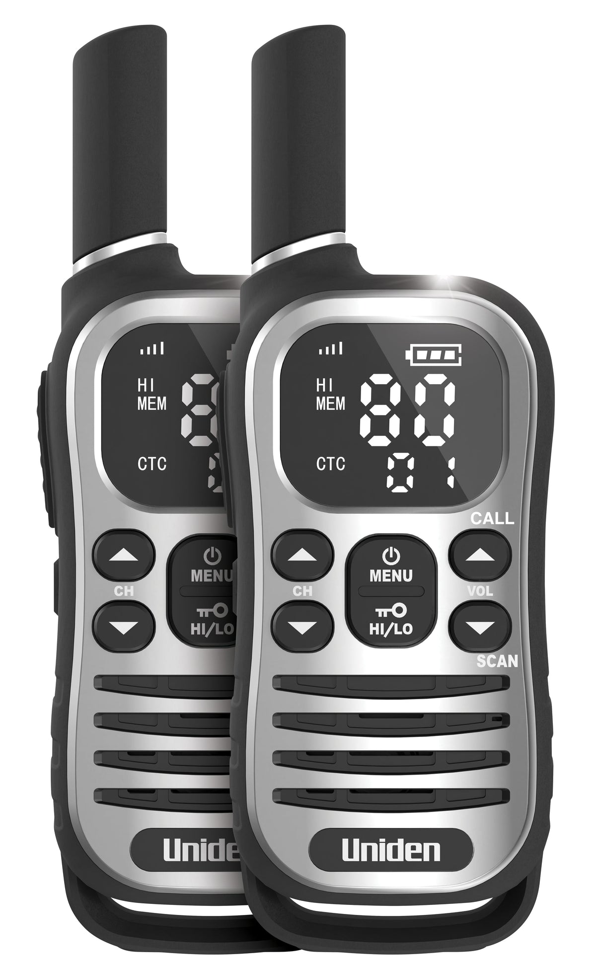 Uniden UH610-2 MAX UHF Handheld Radio Twin Pack