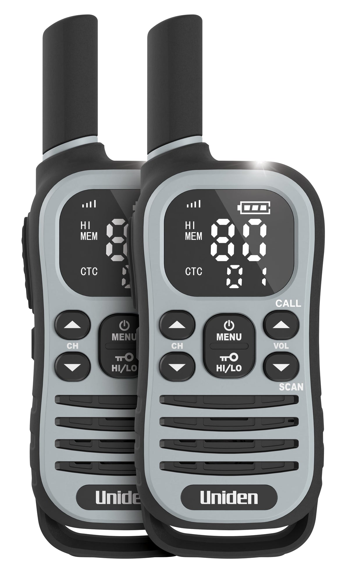 Uniden UH615-2 MAX UHF Handheld Radio Twin Pack