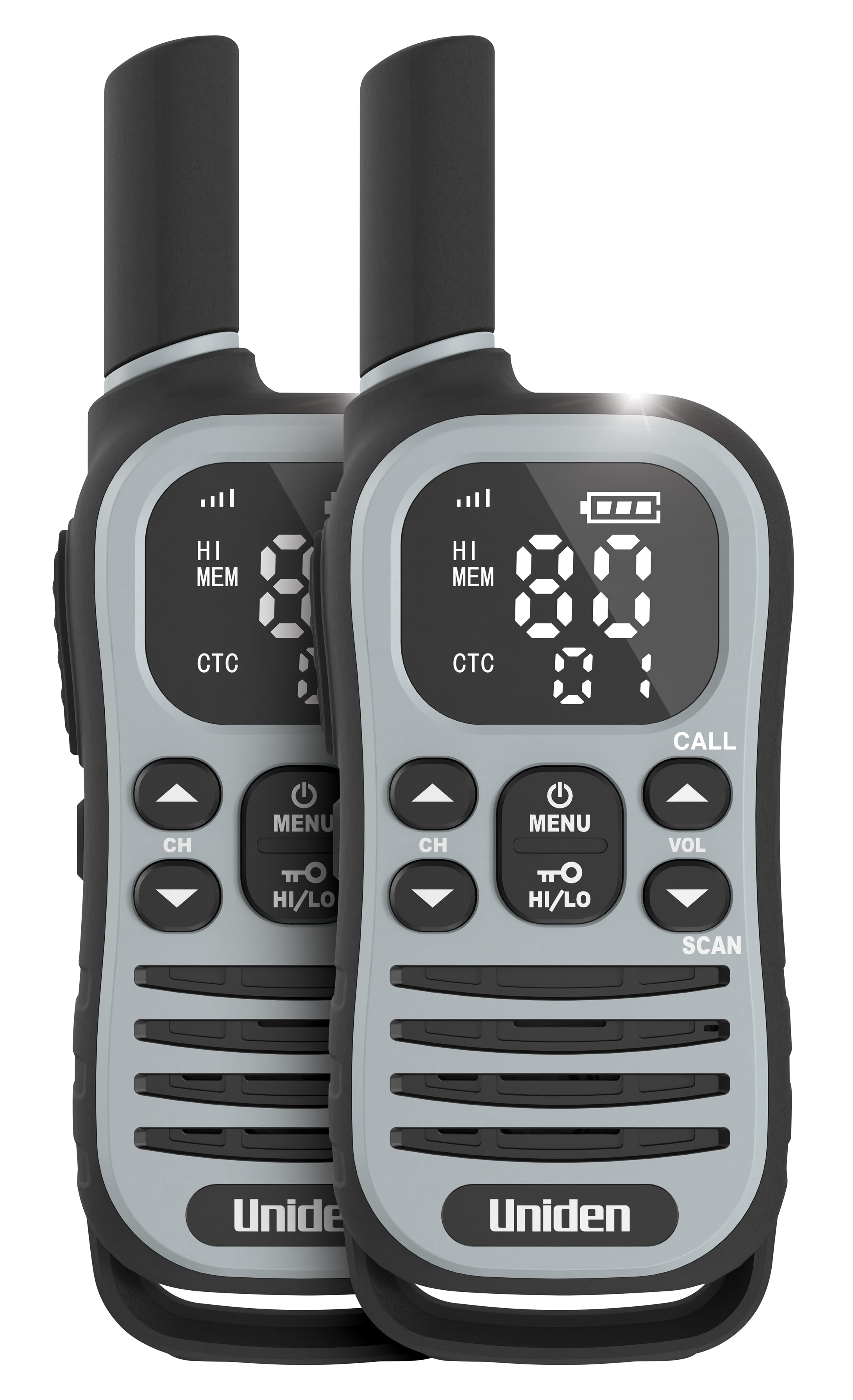 Uniden UH615-2 MAX UHF Handheld Radio Twin Pack