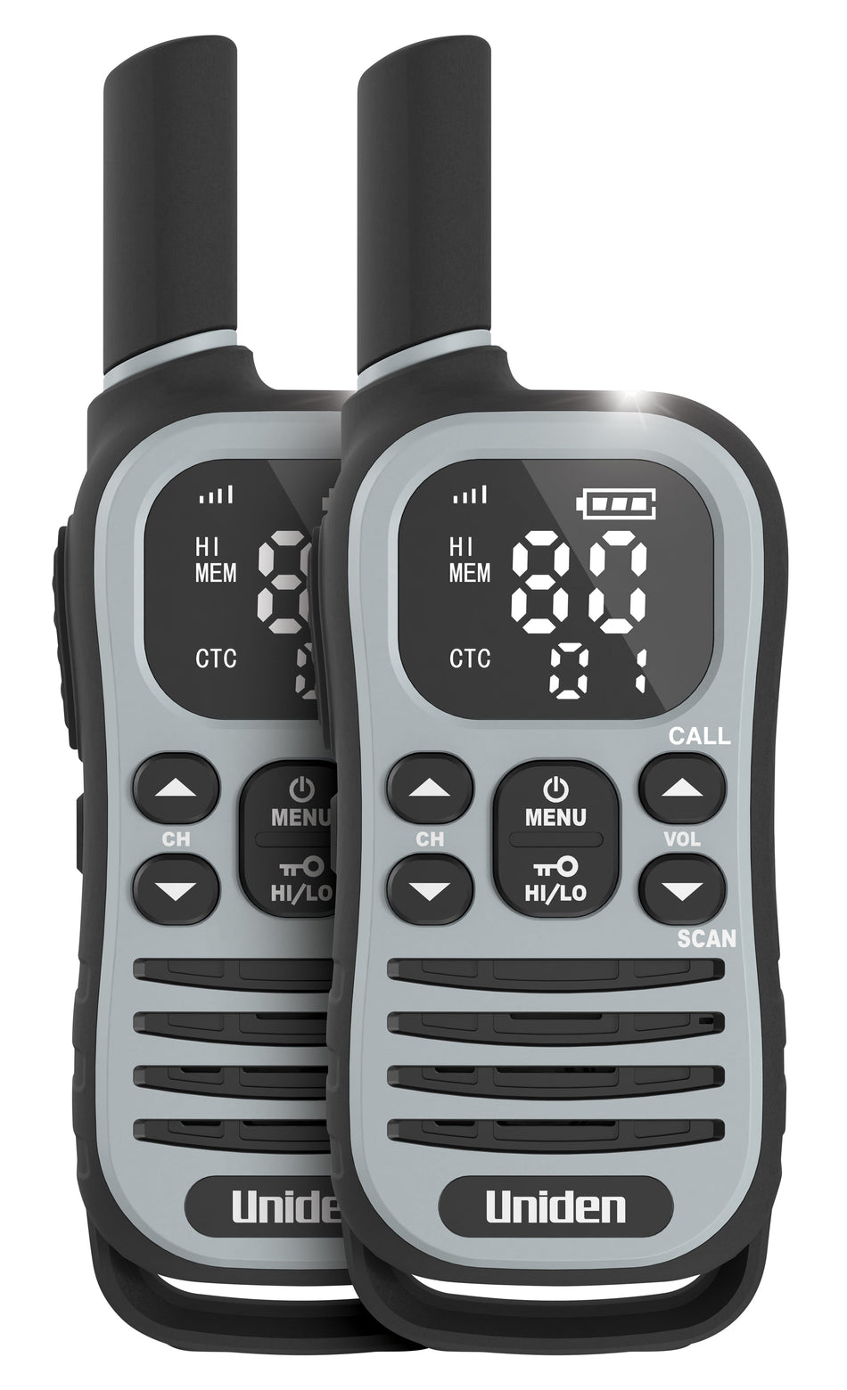 Uniden UH615-2 MAX UHF Handheld Radio Twin Pack