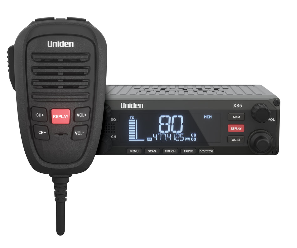 Uniden X85 DIN Mount UHF CB Radio