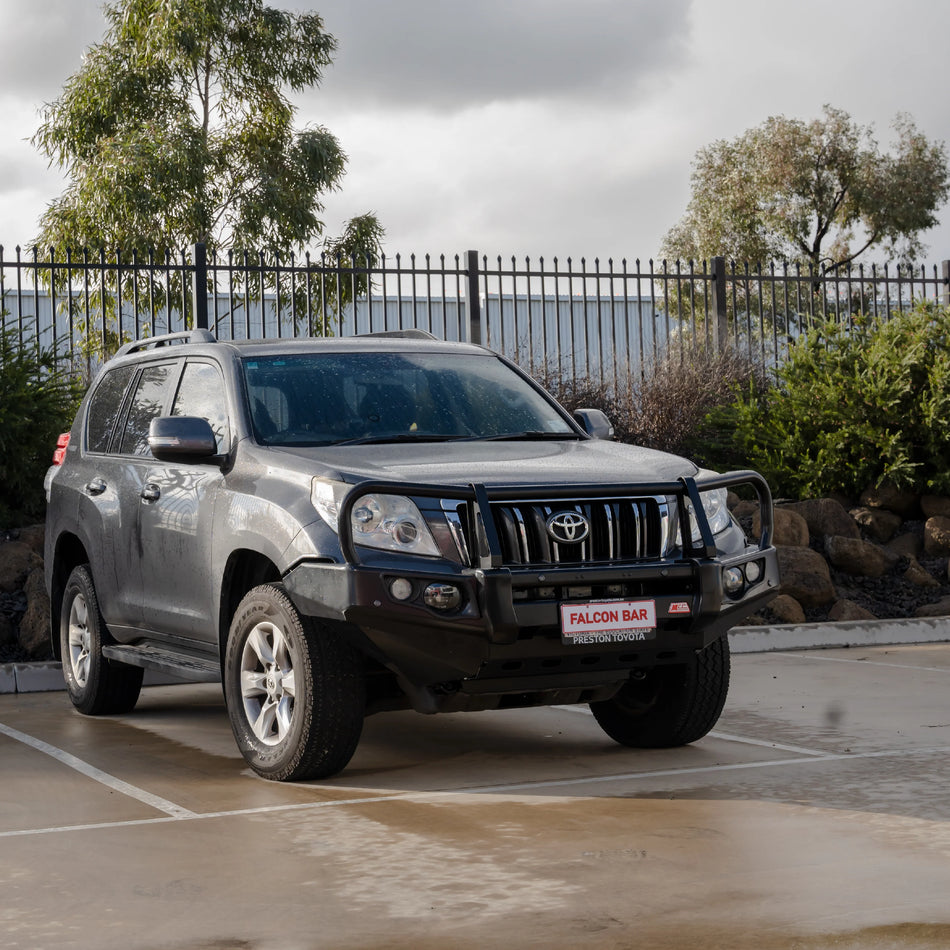 MCC 4x4 Falcon Bullbar for Toyota Prado 150 prefacelift (2009-2017) [Black + Steel]