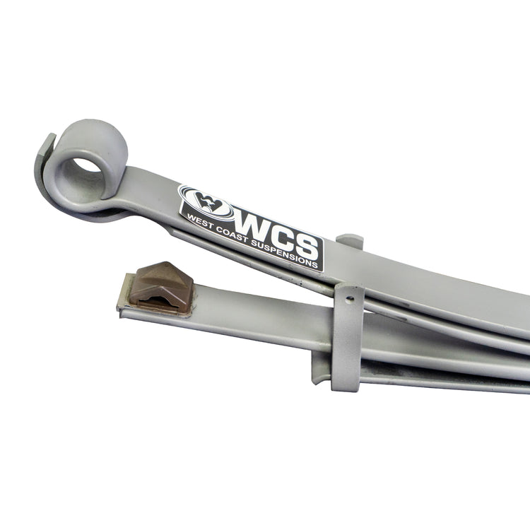 West Coast Suspensions Parabolic Leaf Spring Side Close Up