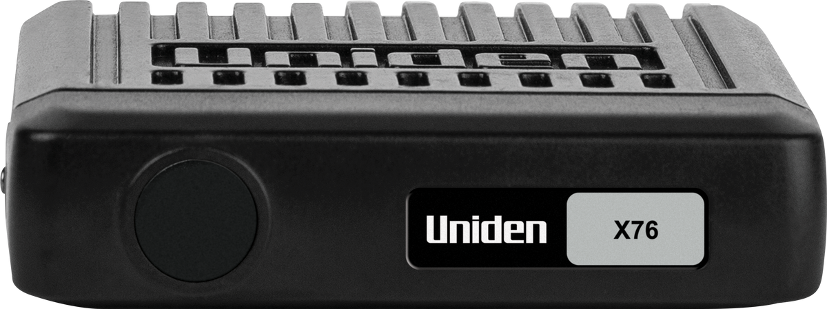 Uniden X76 detail