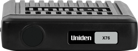 Uniden X76 detail