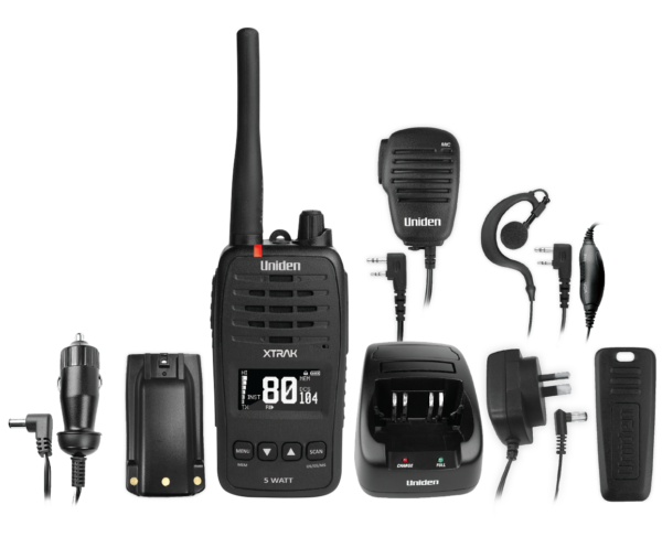 Uniden XTRAK 50 Smart UHF Handheld Radio
